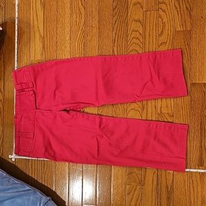 Capri pink pants